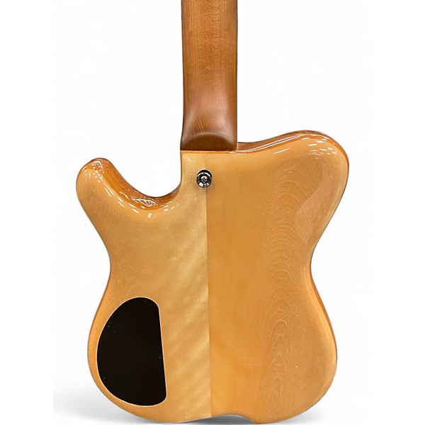 Used Kiesel Allan Holdsworth Signature Flame Maple Cap Trans Crimson Red Solid Body Electric Guitar