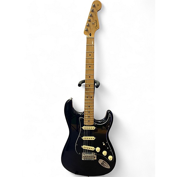 Used Fender special edition player startocaster Black Solid Body Electric Guitar