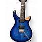 Used PRS SE Custom 24 Faded Blue Burst Solid Body Electric Guitar