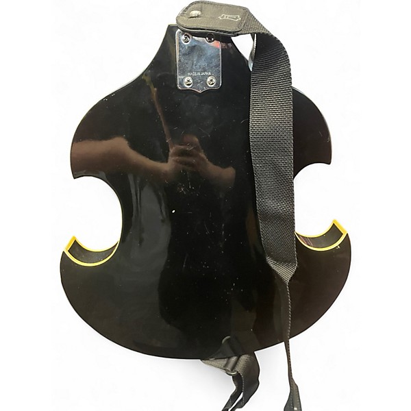 Used Firstman Liverpool Black Hollow Body Electric Guitar