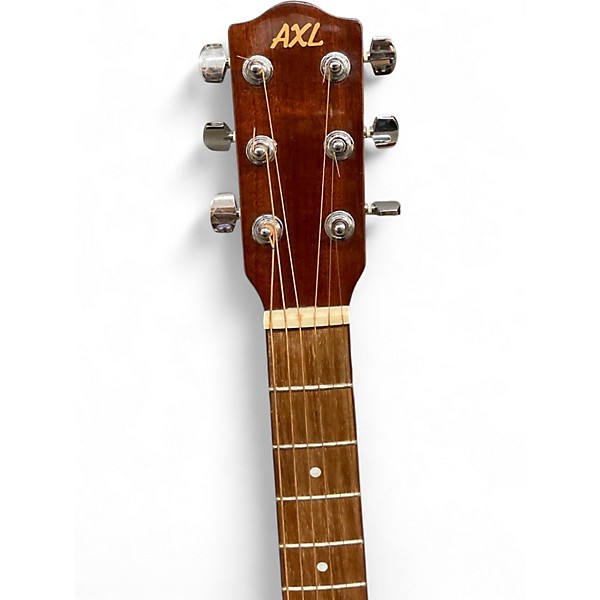 Used AXL ag-d30 Natural Acoustic Guitar