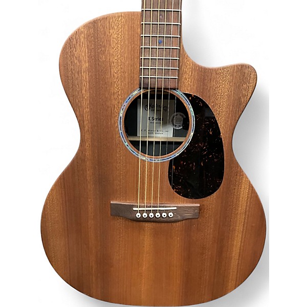 Used Martin GPC X2 Natural Acoustic Electric Guitar