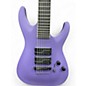 Used ESP LTD SC607B 7 String Baritone Purple Solid Body Electric Guitar