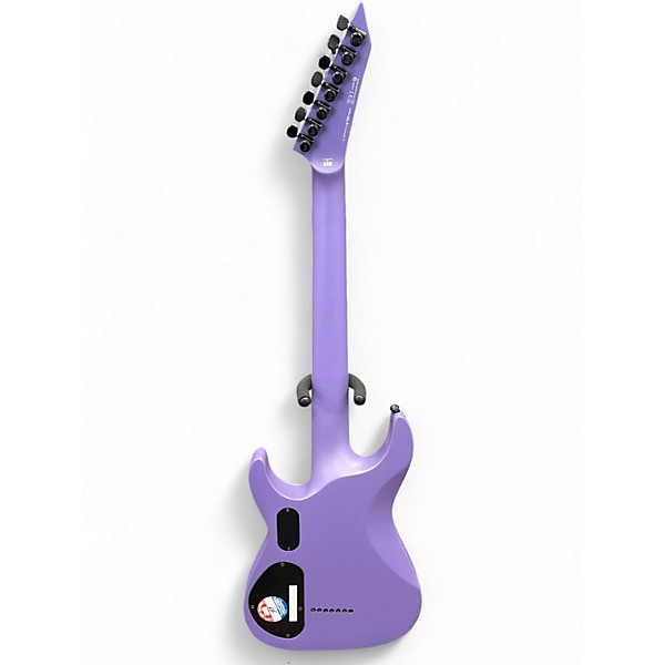 Used ESP LTD SC607B 7 String Baritone Purple Solid Body Electric Guitar