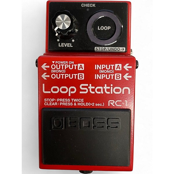 Used BOSS RC1 Loop Station Pedal