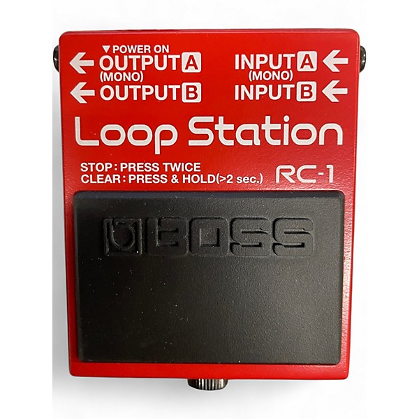 Used BOSS RC1 Loop Station Pedal