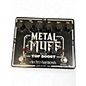 Used Electro-Harmonix Metal Muff Distortion With Top Boost Effect Pedal thumbnail