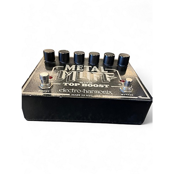 Used Electro-Harmonix Metal Muff Distortion With Top Boost Effect Pedal