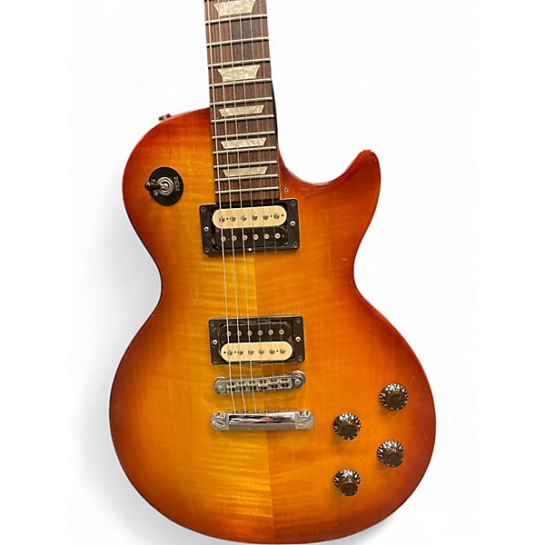 Used Gibson Les Paul Studio Deluxe II Sunburst Solid Body Electric Guitar