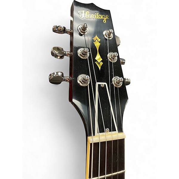 Used Heritage Custom Core Collection H-535 Pelham Blue Hollow Body Electric Guitar