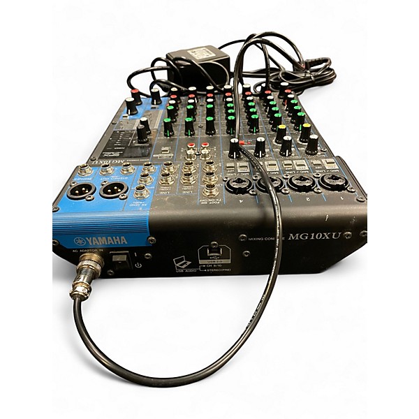 Used Yamaha MG10XU 10 Channel Mixer with Effects Unpowered Mixer