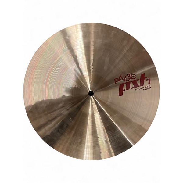 Used Paiste 14in PST7 Hi Hat Pair Cymbal