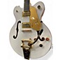 Used 2024 Gretsch Guitars G6636TDC-WHT WHITE Hollow Body Electric Guitar