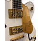 Used 2024 Gretsch Guitars G6636TDC-WHT WHITE Hollow Body Electric Guitar