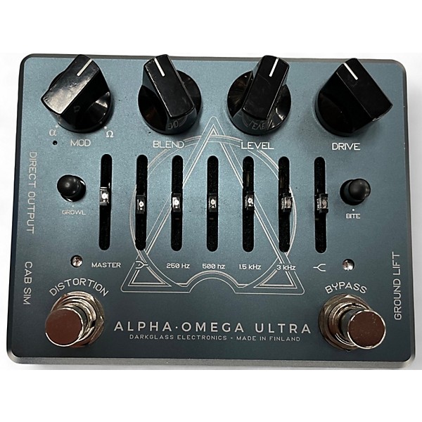 Used Darkglass alpha omega ultra Effect Processor