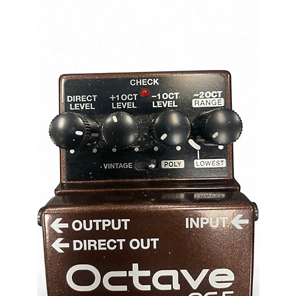 Used BOSS OC5 Octave Effect Pedal