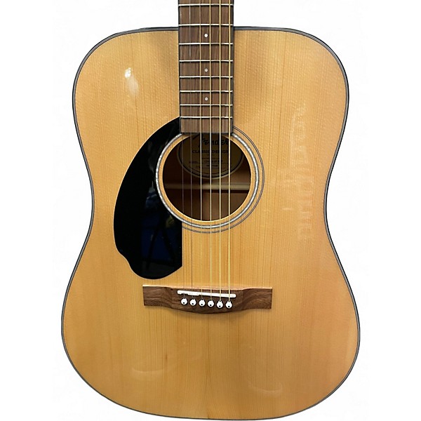 Used Fender CD-60S LH Natural Acoustic Guitar