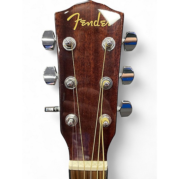 Used Fender CD-60S LH Natural Acoustic Guitar