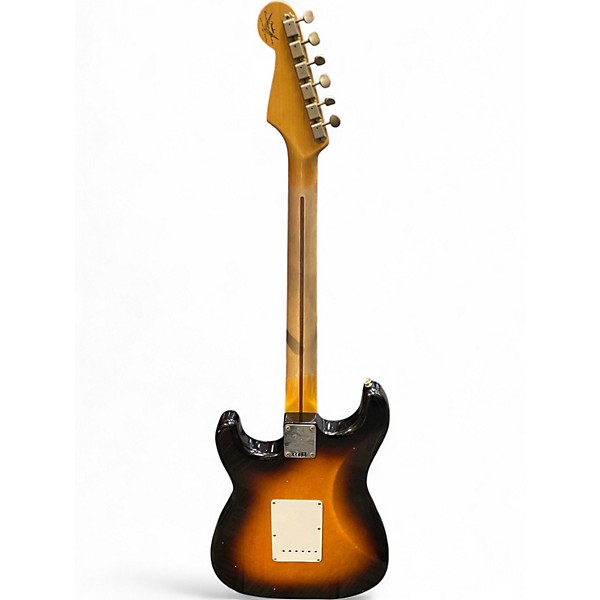 Used Fender 1954 70th Anniversary Custom Wide Fade Jrn Relic Starocaster 2 Color Sunburst Solid Body Electric Guitar