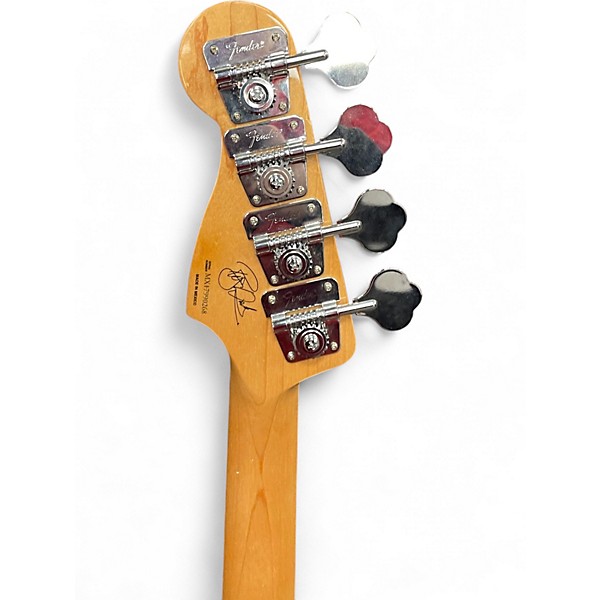 Used Fender Roger Waters Signature Precision Bass Black Electric Bass Guitar