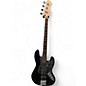 Used Squier JAZZ BASS Black Electric Bass Guitar thumbnail
