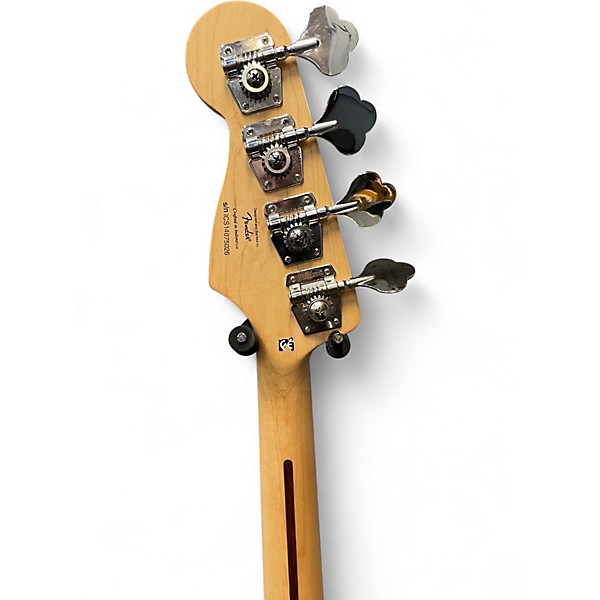 Used Squier JAZZ BASS Black Electric Bass Guitar