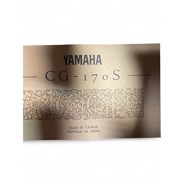 Used Yamaha CG170S Natural Classical Acoustic Guitar