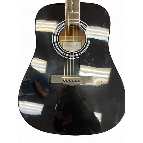 Used Zager Easy Play 5001pk black Acoustic Guitar