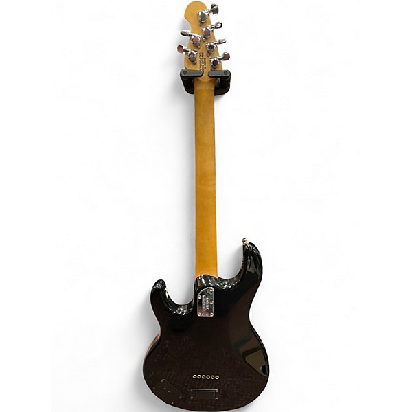 Used 2005 Ernie Ball Music Man Silhouette HSH Hardtail Piezo Black Solid Body Electric Guitar