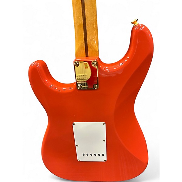 Used Fender Willcutt Guitar FSR Limited Edition '50s Fiesta Red Solid Body Electric Guitar