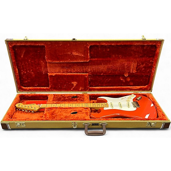 Used Fender Willcutt Guitar FSR Limited Edition '50s Fiesta Red Solid Body Electric Guitar
