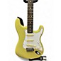 Used Squier Vintage Modified 70s Stratocaster Yellow Solid Body Electric Guitar