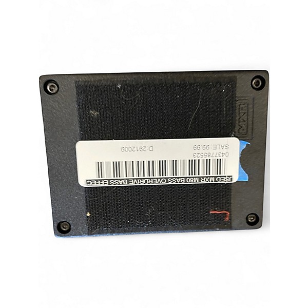 Used MXR M80 Bass Overdrive Bass Effect Pedal