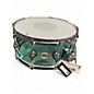 Used DW 6.5X12 Design Series Acrylic Snare Drum Sea Glass Drum thumbnail