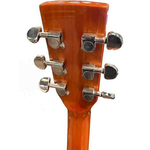 Used Lawson Guitars YWHW-GA Natural Acoustic Electric Guitar