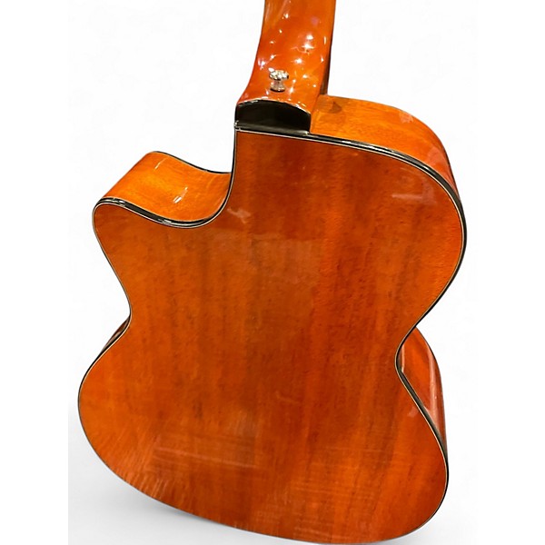 Used Lawson Guitars YWHW-GA Natural Acoustic Electric Guitar