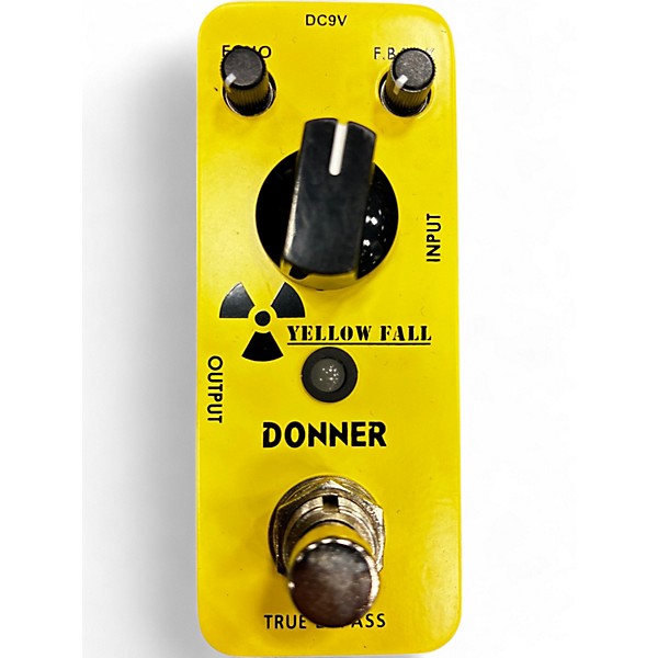 Used Donner Yellow Fall Mini Pedal Effect Pedal
