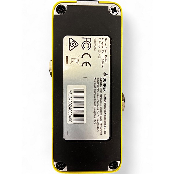 Used Donner Yellow Fall Mini Pedal Effect Pedal