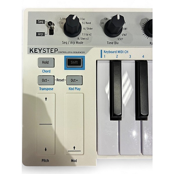 Used Arturia Keystep MIDI Controller