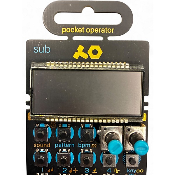 Used teenage engineering Pocket Operator Sub Synthesizer