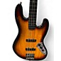 Used Squier Vintage Modified Fretless Jazz Bass 3 Tone Sunburst Electric Bass Guitar