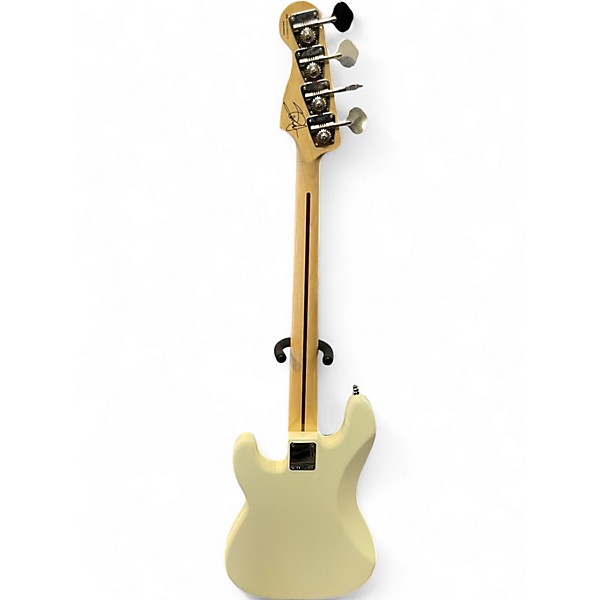 Used Fender Steve Harris Signature Precision Bass Olympic White Electric Bass Guitar