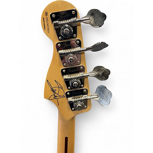 Used Fender Steve Harris Signature Precision Bass Olympic White Electric Bass Guitar