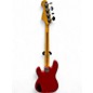 Used Squier  II Precision Bass (Korea) Red Electric Bass Guitar