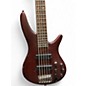 Used Ibanez SR505 5 String BROWN MAHOGANY Electric Bass Guitar thumbnail