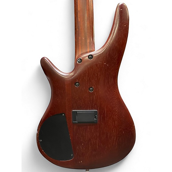 Used Ibanez SR505 5 String BROWN MAHOGANY Electric Bass Guitar