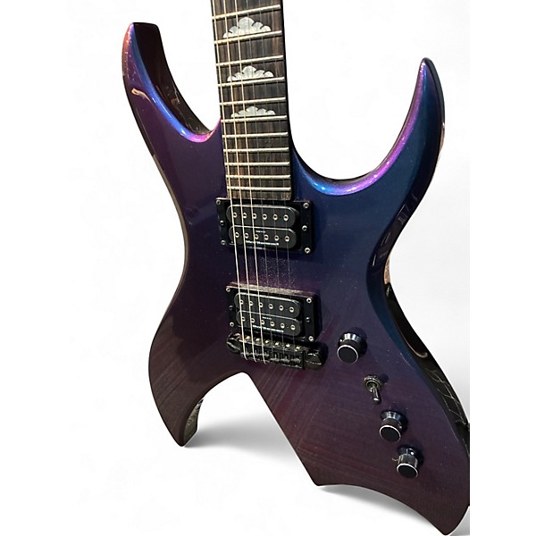 Used B.C. Rich "B" Legacy with Tone Pros Ultra Violet Solid Body Electric Guitar