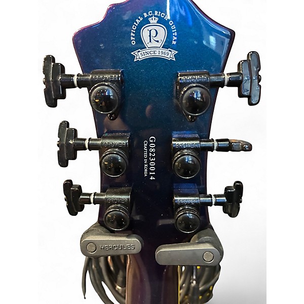 Used B.C. Rich "B" Legacy with Tone Pros Ultra Violet Solid Body Electric Guitar