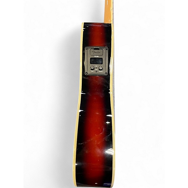 Used Fender Fullerton Stratocaster Acoustic-Electric Sunburst Ukulele