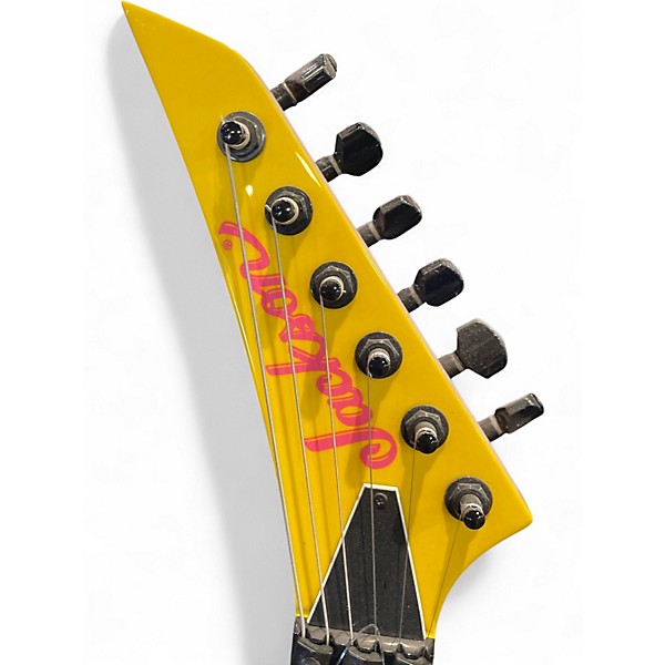 Used Jackson DK3XR Yellow Solid Body Electric Guitar